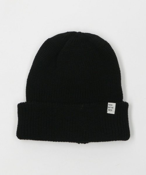 BEAUTY&YOUTH UNITED ARROWS(ビューティーアンドユース　ユナイテッドアローズ)/＜Racal＞  ニット ビーニー/BLACK