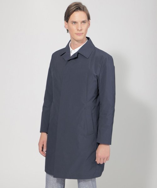ライナー付きステンカラーコート 