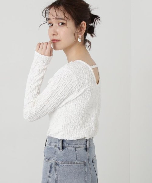 N Natural Beauty Basic(エヌナチュラルビューティベーシック)/バックデザインフクレカットソー/オフ