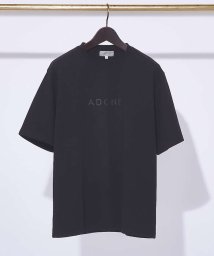 ABAHOUSE(ABAHOUSE)/【ADONE】ベアポンチ ロゴ 半袖Tシャツ/ブラック