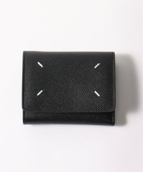 EDIFICE(エディフィス)/【MAISON MARGIELA / メゾン マルジェラ】Zip Compact Trifold/ブラック