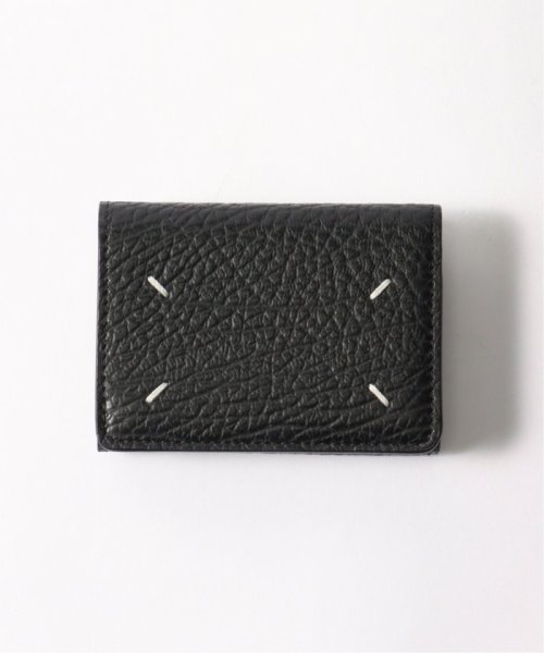 EDIFICE(エディフィス)/【MAISON MARGIELA / メゾン マルジェラ】Three Fold Wallet/ブラック