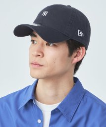 green label relaxing(グリーンレーベルリラクシング)/【別注】＜NEW ERA＞GLR 9TWENTY ミニ NY ロゴ ベースボール キャップ/NAVY