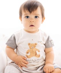 fillot de bebe reduction/オーガニック天竺クマTシャツ (70~90cm)/505898947