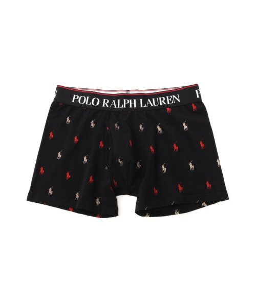 LHP(エルエイチピー)/POLO RALPH LAUREN/ポロラルフローレン/Multi PP Prinred Boxer Brief/ボクサーブリーフ/ブラック