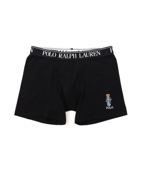 LHP(エルエイチピー)/POLO RALPH LAUREN/ポロラルフローレン/Bear Embroidery Boxer Brief/ボクサーブリーフ/ブラック