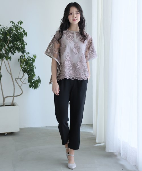 結婚式 パンツドレス 結婚式