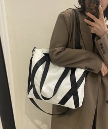 miniministore(ミニミニストア)/キャンバス トートバッグ a4 大容量鞄/オフホワイト