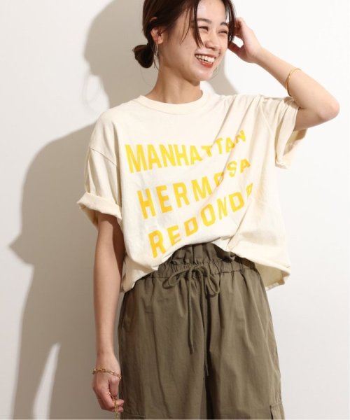 JOURNAL STANDARD relume(ジャーナルスタンダード　レリューム)/【THE DAY ON THE BEACH】CUT OFF T－SH TEE：Tシャツ/ナチュラル