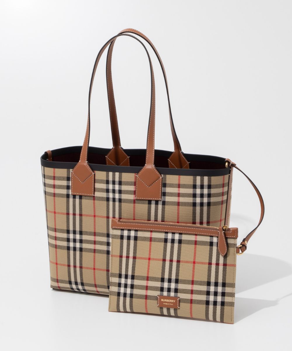 バーバリー BURBERRY 8066163 トートバッグ レディース バッグ プレゼント ギフト LL SMALL LONDON TOTE YUC  ブライアー