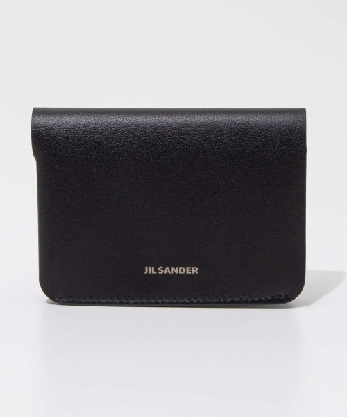 Jil Sander(ジル・サンダー)/ジルサンダー JIL SANDER J25UI0008 P5459 カードケース メンズ ミニ財布 本革 カーフレザー プレゼント コンパクト ギフト DOUB/ブラック