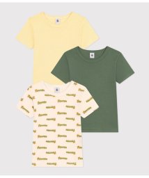 PETIT BATEAU/半袖Ｔシャツ３枚組/505900945