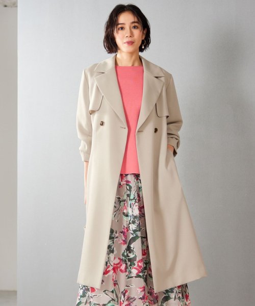 トロトレンチロング丈 コート 