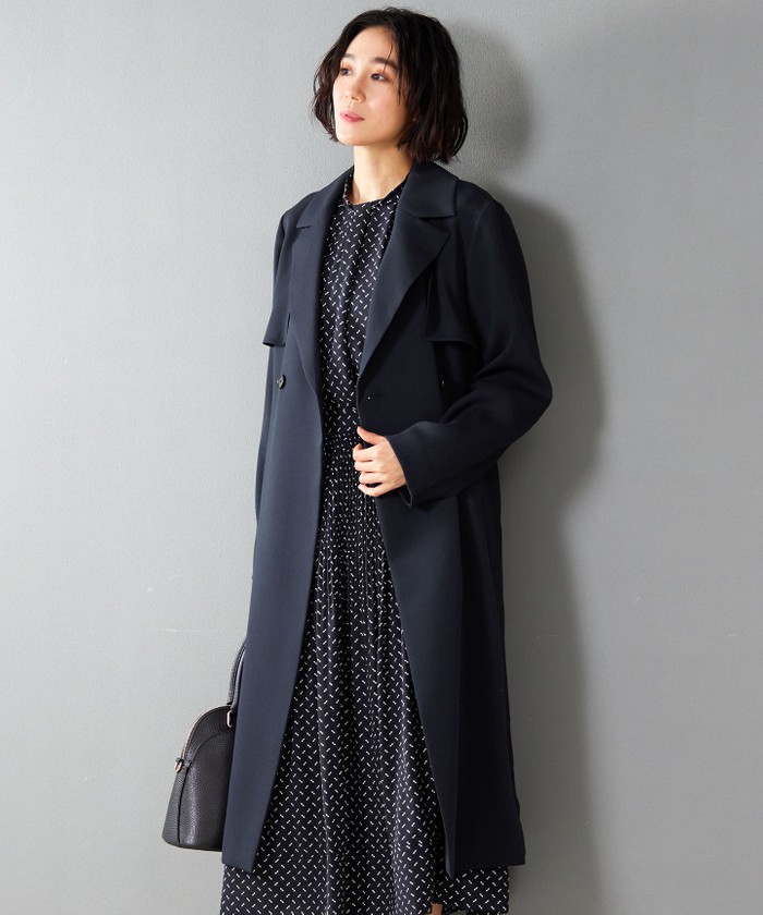 ribabaさま専用 最終値下げです。自由区 ライナー付きトレンチコート ブルー系｜コート｜自由区 (Lサイズ)(ジユウクエル)｜阪急百貨店公式