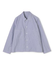 GALERIE VIE(GALERIE VIE)/コットン ポケットシャツ/65ブルー