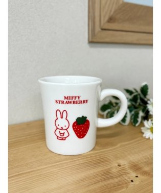 Hare no hi/ミッフィーストロベリーマグカップ【ホワイト】/505901597