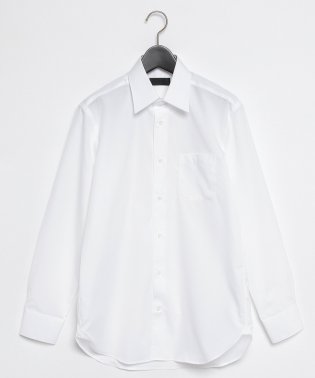 D'URBAN/ホワイトブロードドレスシャツ(レギュラーカラー)/505815294