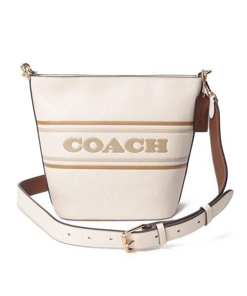 COACH(コーチ)/コーチ CH248 ショルダーバッグ ロゴ ローガン ダッフル レディース/チョークマルチ