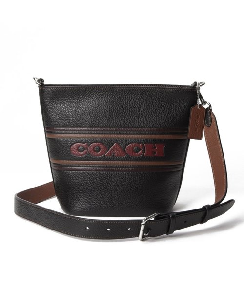 COACH(コーチ)/コーチ CH248 ショルダーバッグ ロゴ ローガン ダッフル レディース/ブラックマルチ