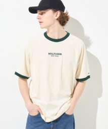 TOMMY HILFIGER/モノタイプリンガーTシャツ/505894414