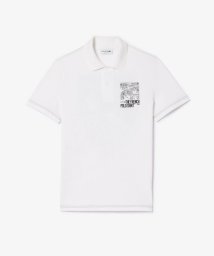 LACOSTE Mens(ラコステ　メンズ)/ルネ・ラコステグラフィックパックプリントポロシャツ/ホワイト