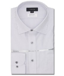 TAKA-Q/綿100％ ノーアイロン スタンダードフィット ワイドカラー 長袖 シャツ メンズ ワイシャツ ビジネス ノーアイロン 形態安定 yシャツ 速乾/505901965