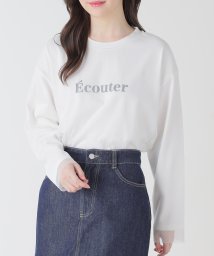 Honeys/チュール重ねＴシャツ/505902015