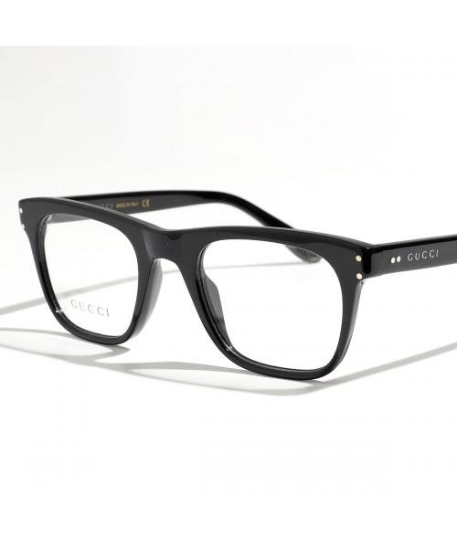 GUCCI メガネ GG0476O ウェリントン型 ロゴ GUCCI メガネ GG0476O ウェリントン型