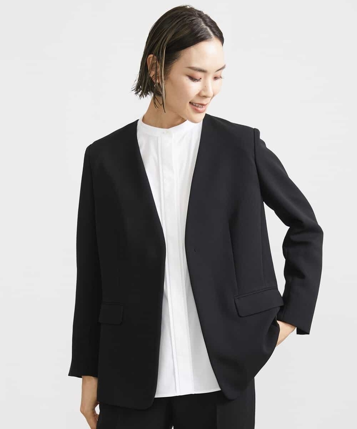 ノーカラージャケット 黒 RADIATEのノーカラージャケットの商品一覧