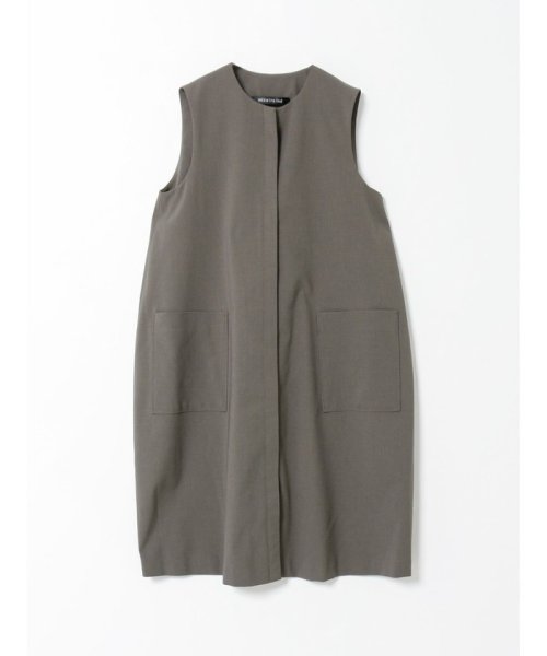 mizuiro ind フロントフライコクーンジレ 