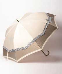 LANVIN en Bleu(umbrella)(ランバンオンブルー（傘）)/傘　バイカラーリボン/ベージュ