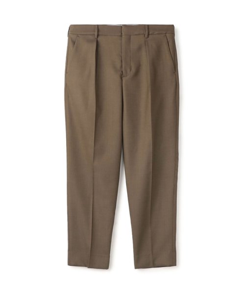 【セットアップ対応商品】ウールデニムシャンブレーサイドアジャスター ストレッチボタニー ワイドパンツ V1570259466(12100円)