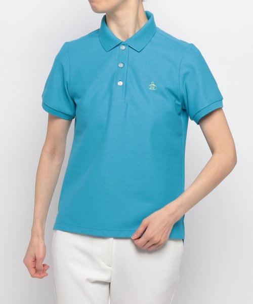 Munsingwear(マンシングウェア)/【岡本夏美着用】10 YEARS POLO SHIRTS 半袖シャツ/エメラルド