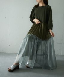 MAISON BREEZE/【MAISON BREEZE reveur】シアーティアードドレスワンピース trc/505857798