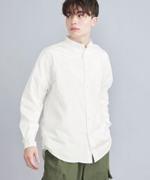 coen(coen)/ブロードバンドカラーシャツ/WHITE