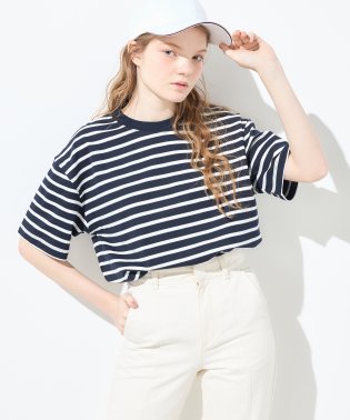 TOMMY HILFIGER/リラックスライトコットンインターロックTシャツ/505894385