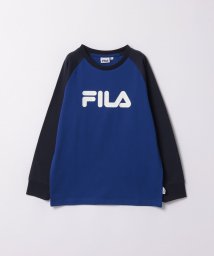FILA（School Kids）(フィラ（スクール　キッズ）)/FILA男児長袖Tシャツ/ブルー