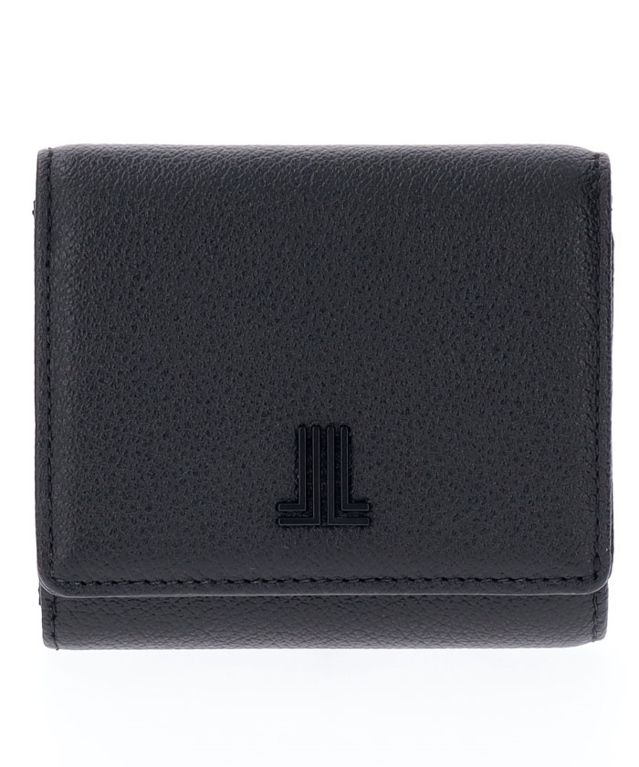 LANVINenBleu(バッグ) カリヨン 三つ折り財布 ブラック F LANVINenBleu(バッグ) カリヨン 三つ折り財布 ブラック F