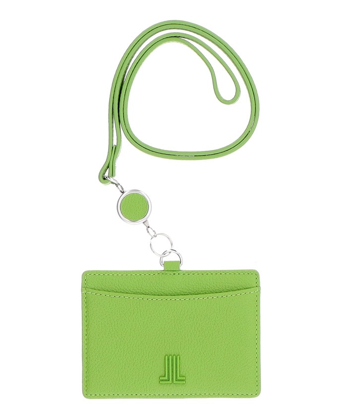 LANVINenBleu(バッグ) カリヨン リール付きIDケース ライトグリーン F LANVINenBleu(バッグ) カリヨン リール付きIDケース ライトグリーン F