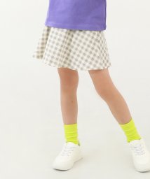 devirock/【両側ポケット付き】1分丈 総柄スカッツ 子供服 キッズ ベビー 女の子 ボトムス スカート スカッツ 1分丈スカッツ /505897659