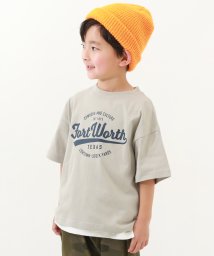 devirock/デビラボ BIGシルエット プリント半袖Tシャツ 子供服 キッズ ベビー 男の子 女の子 トップス 半袖Tシャツ Tシャツ /505897666