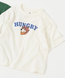 devirock(デビロック)/デビラボ BIGシルエット プリント半袖Tシャツ 子供服 キッズ ベビー 男の子 女の子 トップス 半袖Tシャツ Tシャツ /オフホワイト