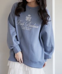 OLIVE des OLIVE(オリーブデオリーブ)/【24SS】ダンボールロゴ刺繍PO/ブルー