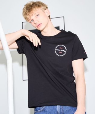 TOMMY HILFIGER/【オンライン・一部店舗限定】ラウンドロゴTシャツ/505901416