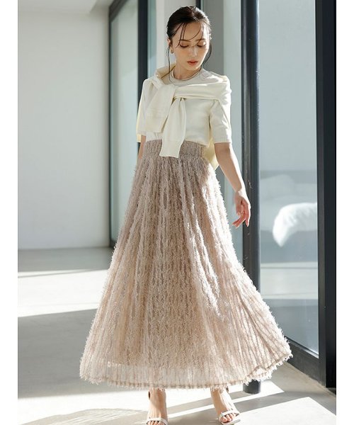 セール】チュールジャガードボリュームスカート(505902542) | ア  