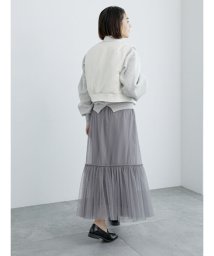 Te chichi/マルチWAYチュールギャザー切替スカート/505902652