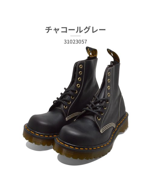 DR.MARTENS(ドクターマーチン)/ドクターマーチン Dr.Martens メンズ 8ホールブーツ 31023057 31023299/グレー