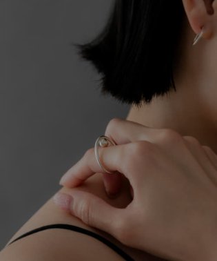 SMELLY/SMELLY so’　sphere oval ring/505907004