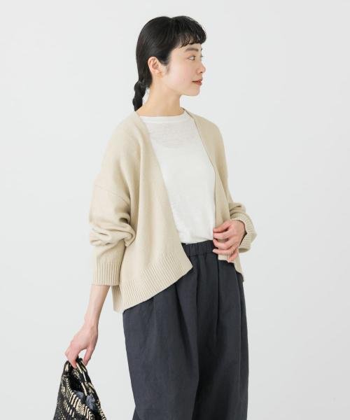 セール】リネンコットンカーディガン(505907757) | かぐれ(KAGURE  