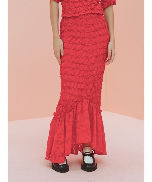 ランダムシャーリングスカート 予めご了承ください